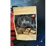 Kamado Club Raudono vyno statinių gabaliukai rūkymui, 1200g