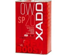 XADO 0W-20 SP Raudonas BOOST 4L
