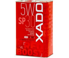 XADO 5W-30 SP Raudonas BOOST 4L