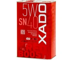 XADO 5W-40 SN Raudonas BOOST 4L