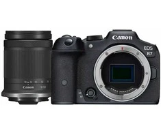Canon EOS R7 fotoaparatas su RF-S 18–150 mm F3.5–6.3 IS STM objektyvu