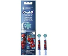 Dantų šepetėlio galvutės Oral-B EB10S Spiderman, 2 vnt.