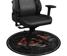 „Genesis Tellur 400 Round Lava“ grindų kilimėlis | Juodas