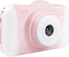 Vaikiškas skaitmeninis fotoaparatas AgfaPhoto Realikids Cam 2, rožinės spalvos