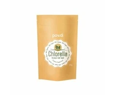 Powdi Ekologiška Chlorella milteliai, 200 g – supermaistas detoksikacijai ir geresniam virškinimui, geležies ir B12 šaltinis