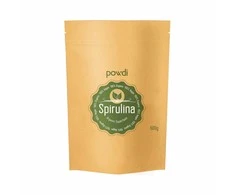 Powdi Ekologiška Spirulina milteliai, 600 g – didelė pakuotė, melsvadumblis maisto papildas be jokių priedų – baltymams, imunitetui, energijai ir žarnynui
