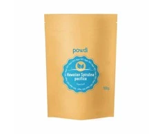 Powdi Havajų salų Spirulina tabletės, 500g – premium kokybės supermaistas, baltymų ir mikroelementų šaltinis, šeimos pakuotė