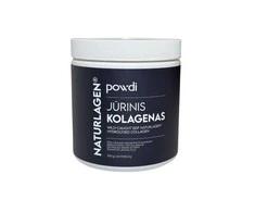 Powdi Premium jūrinis kolagenas, milteliai, 300g – odai, plaukams, nagams ir sąnariams, lengvai tirpstantis, be jokių dirbtinių priedų