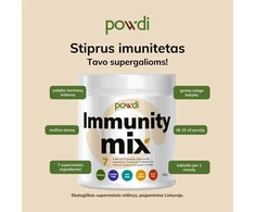 Powdi Rinkinys: Sveikatos kokteilis imunitetui (300g) su Gertuve (500 ml) – supermaistas ir vitaminai imunitetui