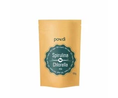 Powdi Spirulina ir Chlorella MIX tabletės, 150 g – dviejų dumblių derinys detoksikacijai, energijai ir imunitetui