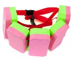 AQUA SPEED 5 Piece Swimming Belt Rožinė/Žalias