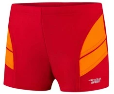 AQUA SPEED Boy's Andy Aquashorts Raudona