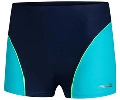 AQUA SPEED Boy's Leo Boxer Navy/Light Mėlyna