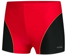 AQUA SPEED Boy's Leo Boxer Raudona/Juodas
