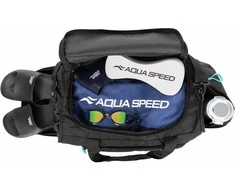AQUA SPEED Duffle Bag Juodas/Turquoise