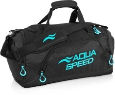 AQUA SPEED Duffle Bag Juodas/Turquoise