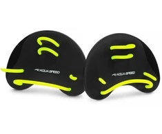 AQUA SPEED Finger Paddles Juodas