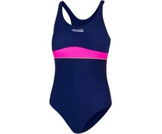 AQUA SPEED Girls Emily Swimsuit Navy/Rožinė