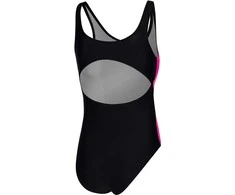AQUA SPEED Girls Luna Swimsuit Juodas/Rožinė