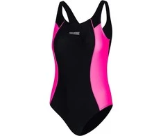 AQUA SPEED Girls Luna Swimsuit Juodas/Rožinė