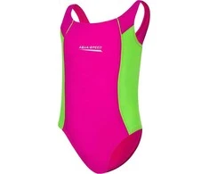 AQUA SPEED Girls Luna Swimsuit Rožinė