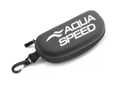 AQUA SPEED Hard Case For Goggles Juodas