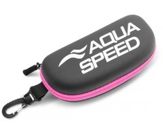 AQUA SPEED Hard Case For Goggles Rožinė