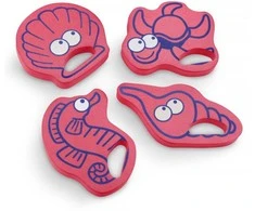 AQUA SPEED Kiddie Friends Foam Arm Floats Raudona