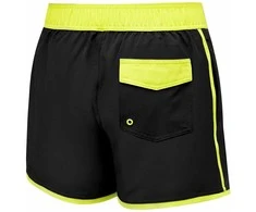 AQUA SPEED Men's Axel Swim Shorts Juodas/Geltona