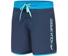 AQUA SPEED Men's Evan Swim Shorts Navy