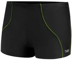 AQUA SPEED Men's Harry Boxer Juodas/Geltona