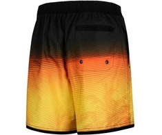 AQUA SPEED Men's Nolan Swim Shorts Juodas/Geltona
