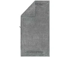 AQUA SPEED Microfiber Rankšluostis Dry Soft Pilkas 70x140cm