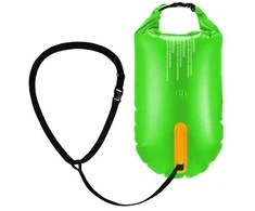 AQUA SPEED Open Vanduo Swim Buoy 17L Žalias