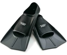 AQUA SPEED Training Fins Juodas/Pilkas