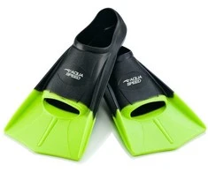 AQUA SPEED Training Fins Juodas/Žalias