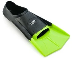 AQUA SPEED Training Fins Juodas/Žalias