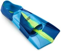 AQUA SPEED Training Fins Mėlyna/Lime Žalias/Navy