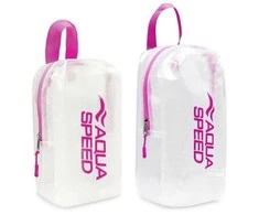 AQUA SPEED Wet Swimming Accessories Pouch Rožinė/Transparent- 7L