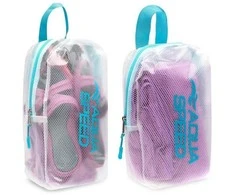 AQUA SPEED Wet Swimming Accessories Pouch Turquoise/Transparent-3L