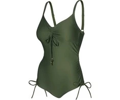 AQUA SPEED Women's Alexa Swimsuit Khaki