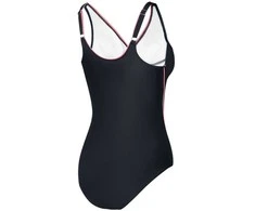 AQUA SPEED Women's Grace Swimsuit Juodas/Rožinė