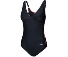 AQUA SPEED Women's Grace Swimsuit Juodas/Rožinė