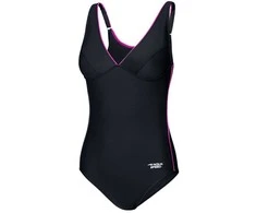 AQUA SPEED Women's Grace Swimsuit Juodas/Violetinė
