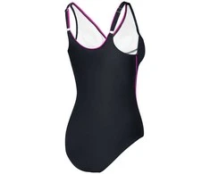 AQUA SPEED Women's Grace Swimsuit Juodas/Violetinė