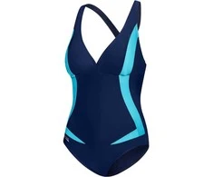 AQUA SPEED Women's Greta Swimsuit Navy/Mėlyna