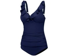 AQUA SPEED Women's Lydia Swimsuit Navy