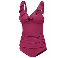 AQUA SPEED Women's Lydia Swimsuit Rožinė