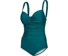 AQUA SPEED Women's Olivia Swimsuit Bottle Žalias