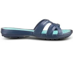AQUA SPEED Women's Panama Pool Shoes Navy/Turquoise